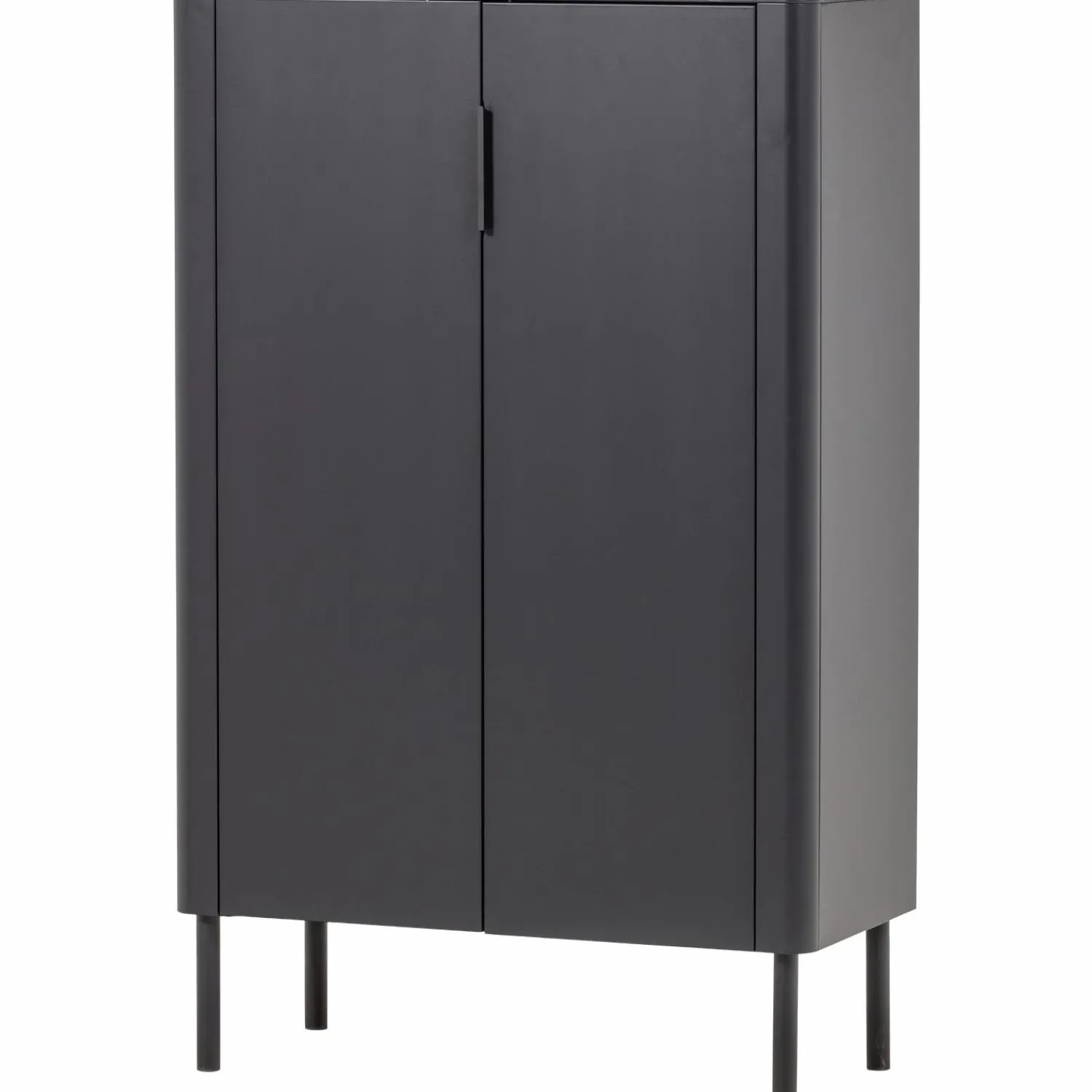 Sale WOOOD Gunnar 2-deurs kast grenen Matzwart