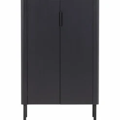 Sale WOOOD Gunnar 2-deurs kast grenen Matzwart