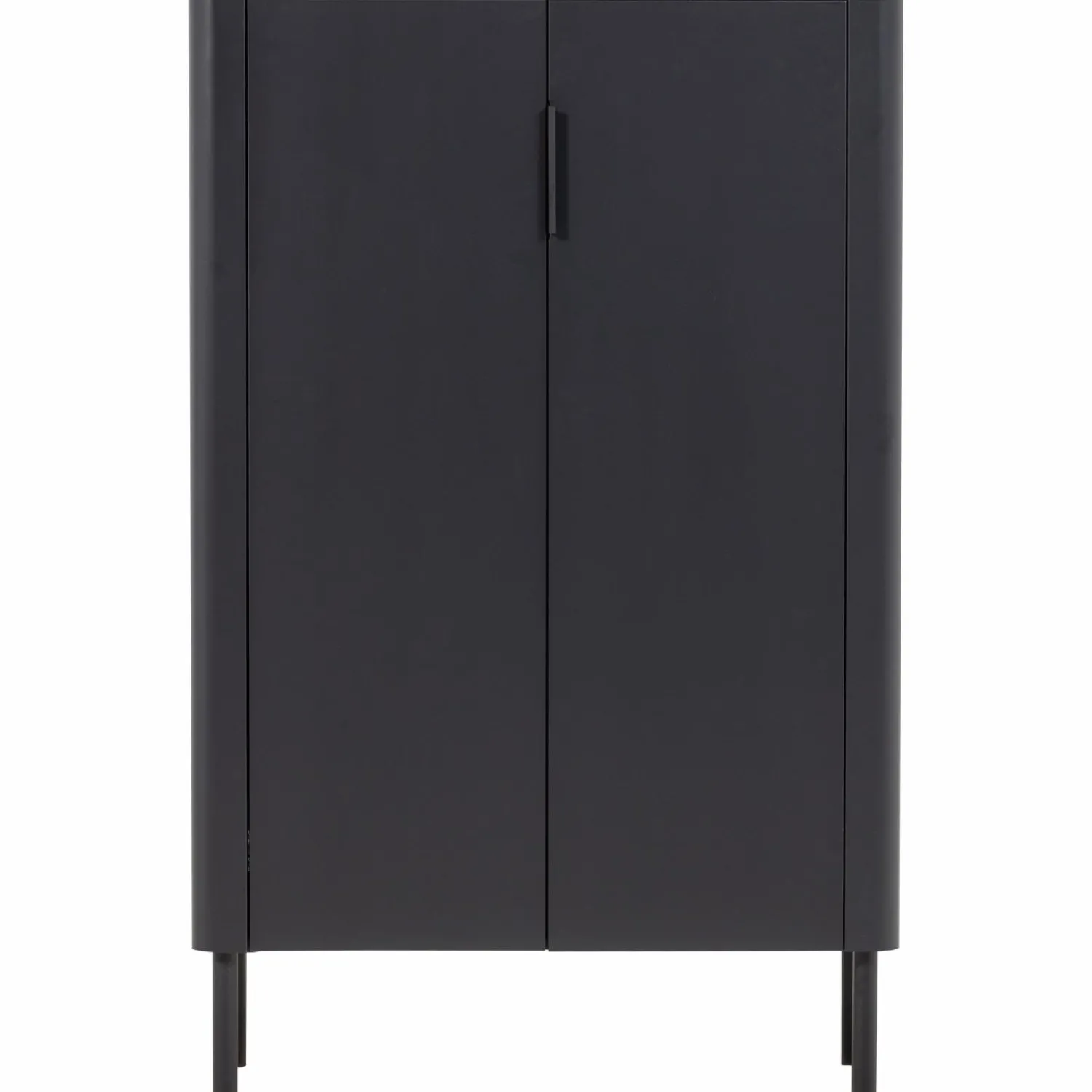 Sale WOOOD Gunnar 2-deurs kast grenen Matzwart