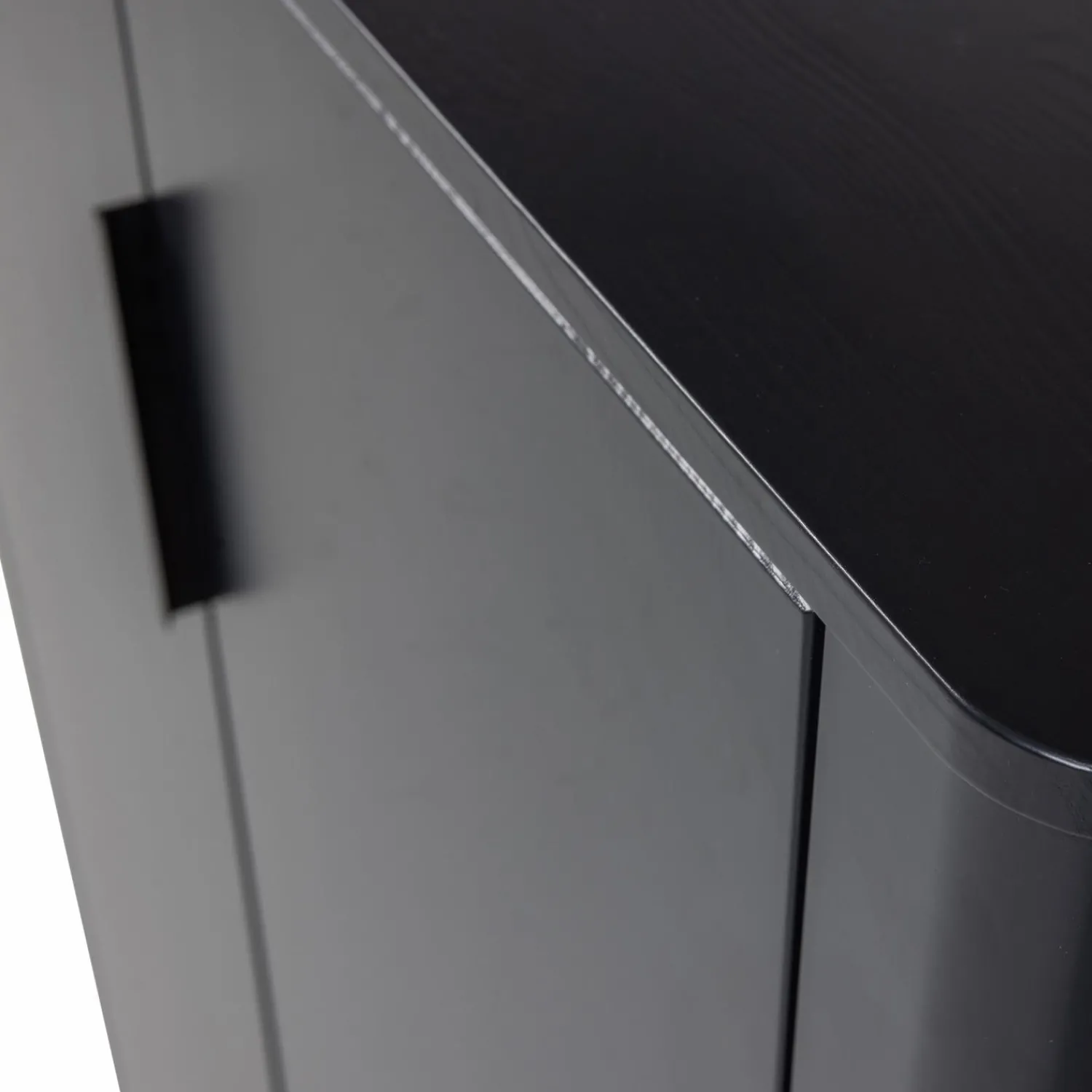 Sale WOOOD Gunnar 2-deurs kast grenen Matzwart