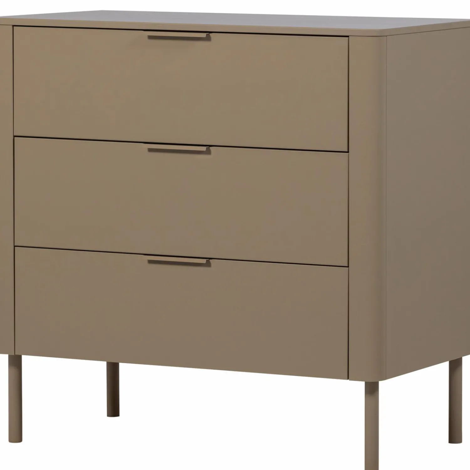 Online WOOOD Gunnar ladekast grenen Mud