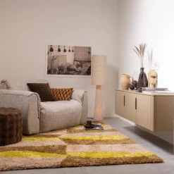 Hot WOOOD Gunnar tv meubel 154 cm grenen Mud