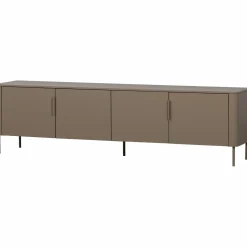 WOOOD Gunnar tv meubel 200 cm grenen Mud