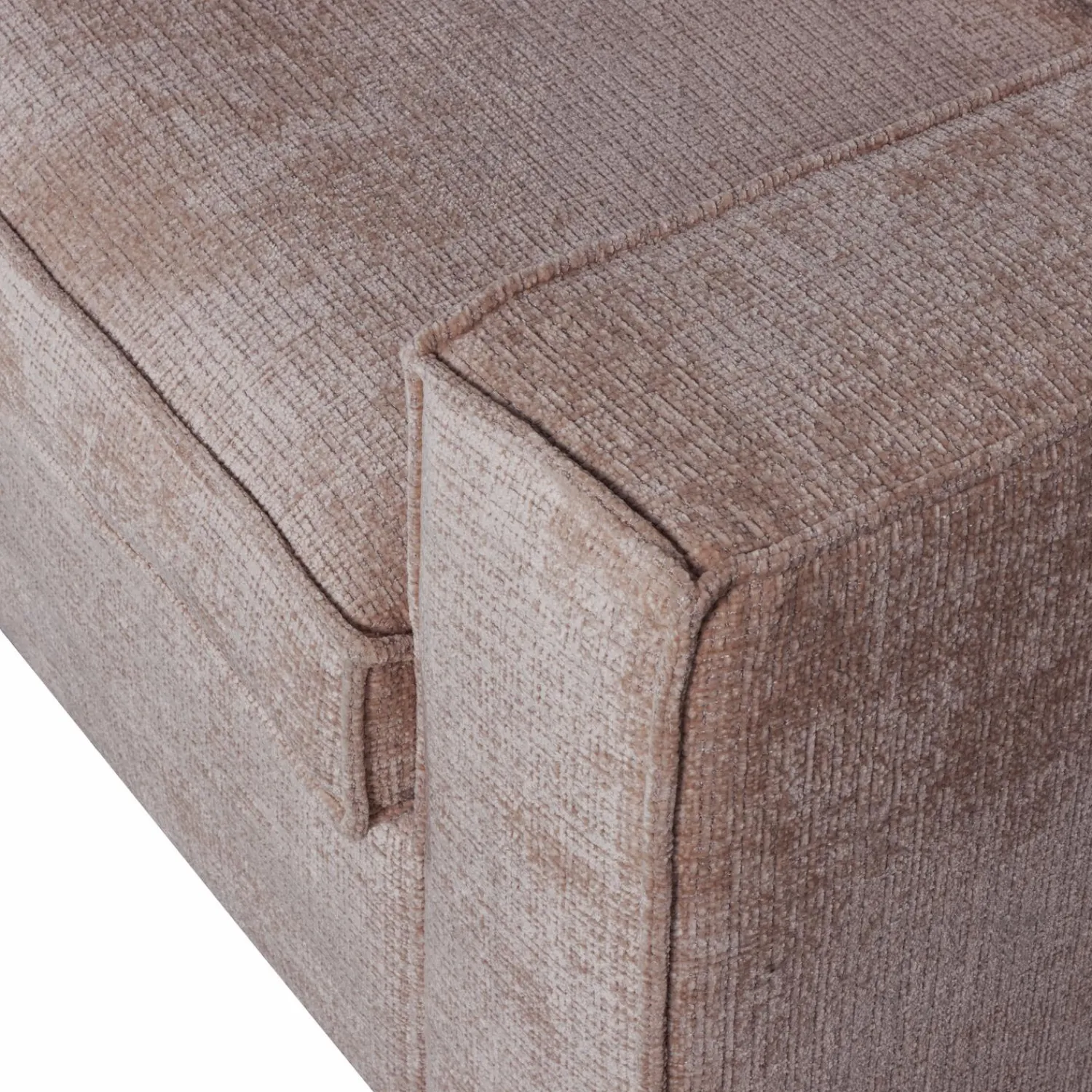 New WOOOD Hajo hoekbank links chenille Taupe