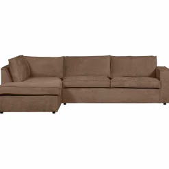 Clearance WOOOD Hajo hoekbank links chenille Mud