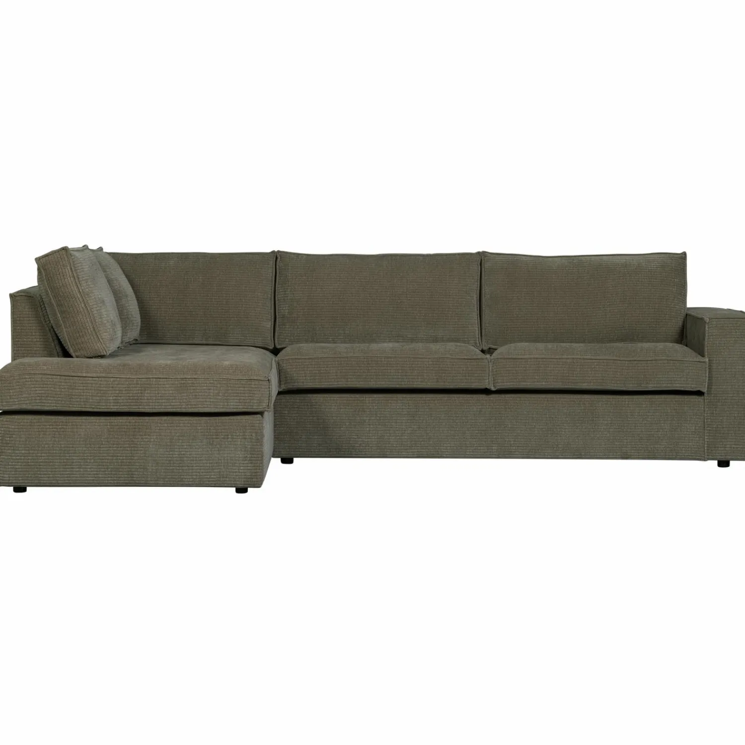 Online WOOOD Hajo hoekbank links ribstof Forest