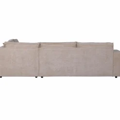 Outlet WOOOD Hajo hoekbank rechts chenille Zand