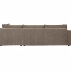 New WOOOD Hajo hoekbank rechts ribstof Taupe