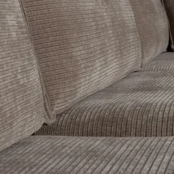 New WOOOD Hajo hoekbank rechts ribstof Taupe