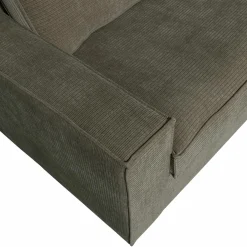 Sale WOOOD Hajo hoekbank rechts ribstof Forest