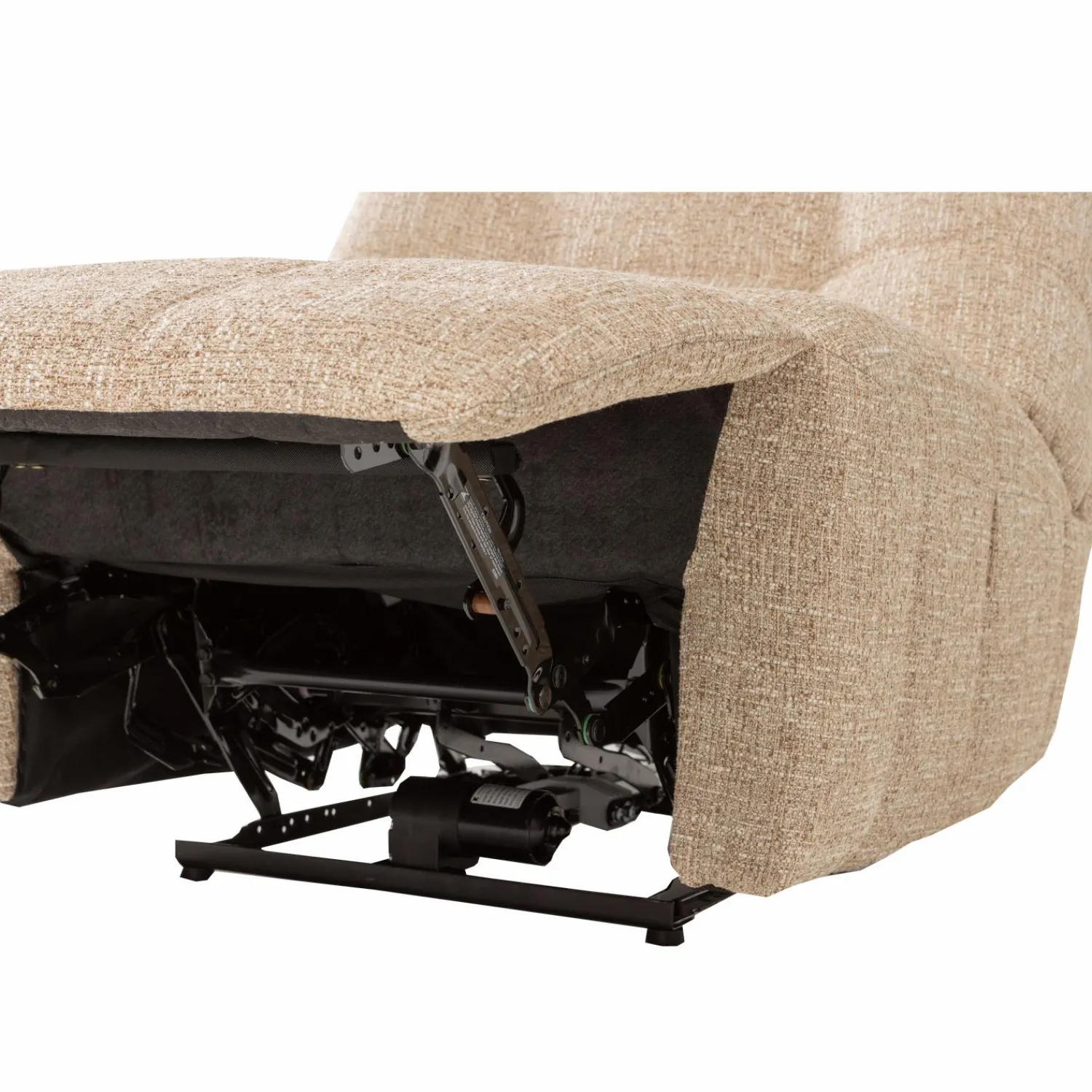 Clearance WOOOD Hein relaxfauteuil elektrisch Naturel melange