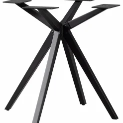 Discount WOOOD Holland kruispoot metaal zwart