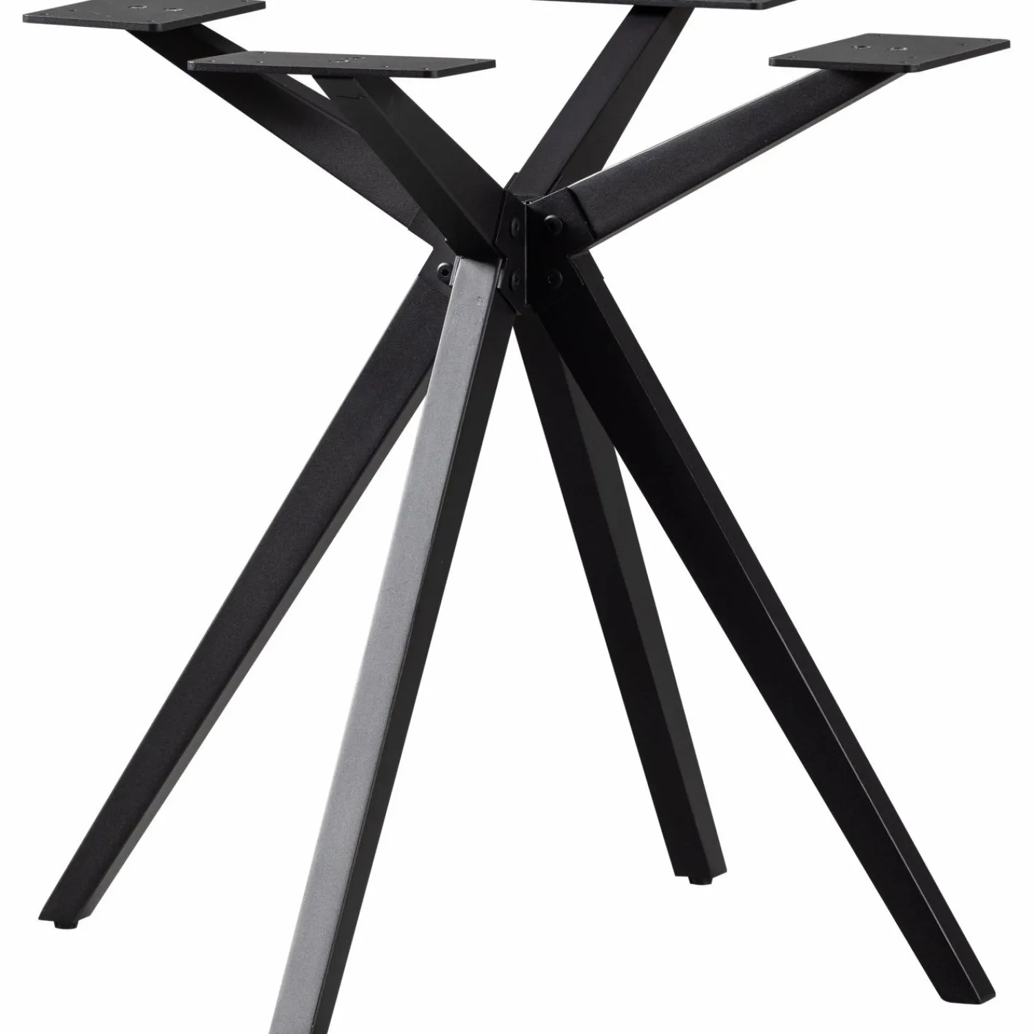 Discount WOOOD Holland kruispoot metaal zwart