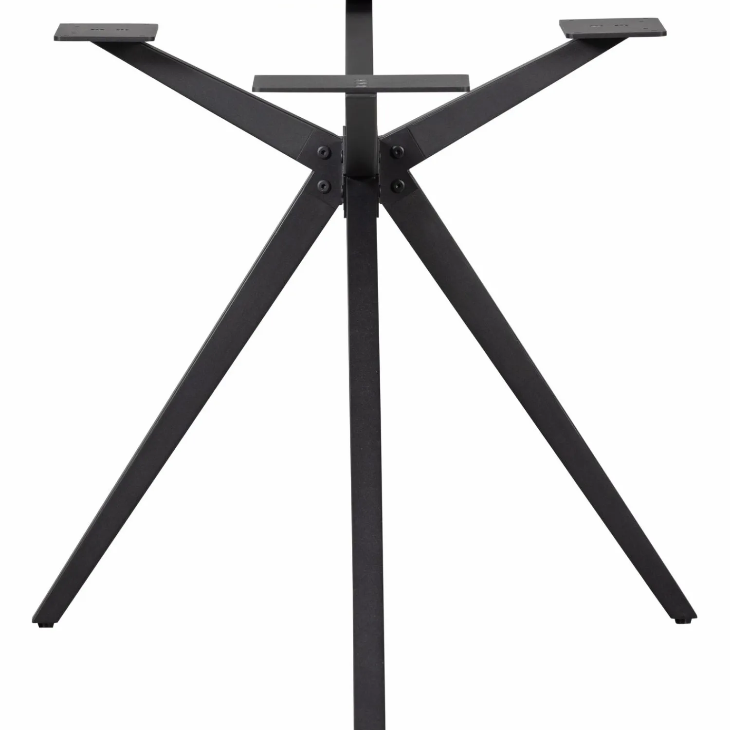 Discount WOOOD Holland kruispoot metaal zwart