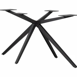 Best WOOOD Holland kruispoot XL metaal zwart