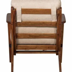 Outlet WOOOD Houston fauteuil bouclé/hout Naturel