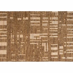 Best WOOOD Ian handgeweven vloerkleed wol/katoen bruin 170 x 240 cm