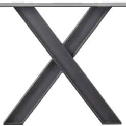 Online WOOOD Industrial X-vorm poot metaal 1 stuks