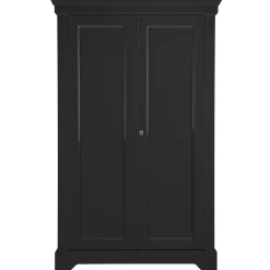 New WOOOD Isabel brocante kast grenen Matzwart