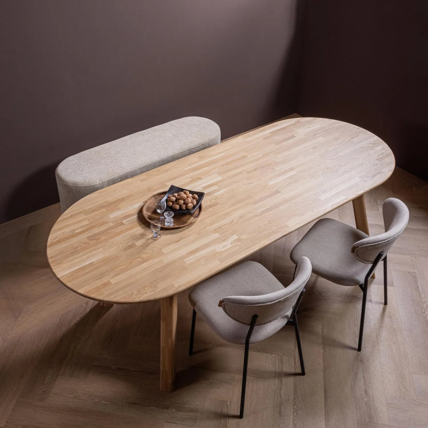 Best WOOOD Jacob bankje Naturel