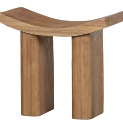 New WOOOD Japan krukje hout naturel 45x50x25