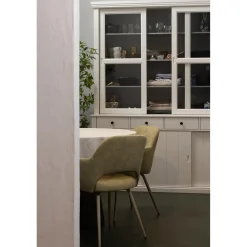 Outlet WOOOD Jenny eetkamerstoel Salie