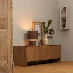 Best WOOOD Jerre tv meubel mango naturel