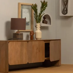 Best WOOOD Jerre tv meubel mango naturel