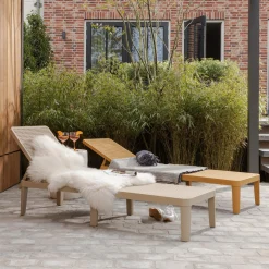 Best WOOOD Jinte ligbed tuin kunststof Geel