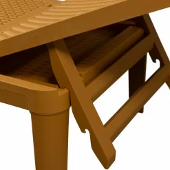 Best WOOOD Jinte ligbed tuin kunststof Geel