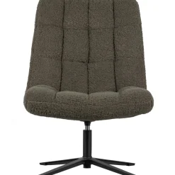 Discount WOOOD Job draaifauteuil teddy groen