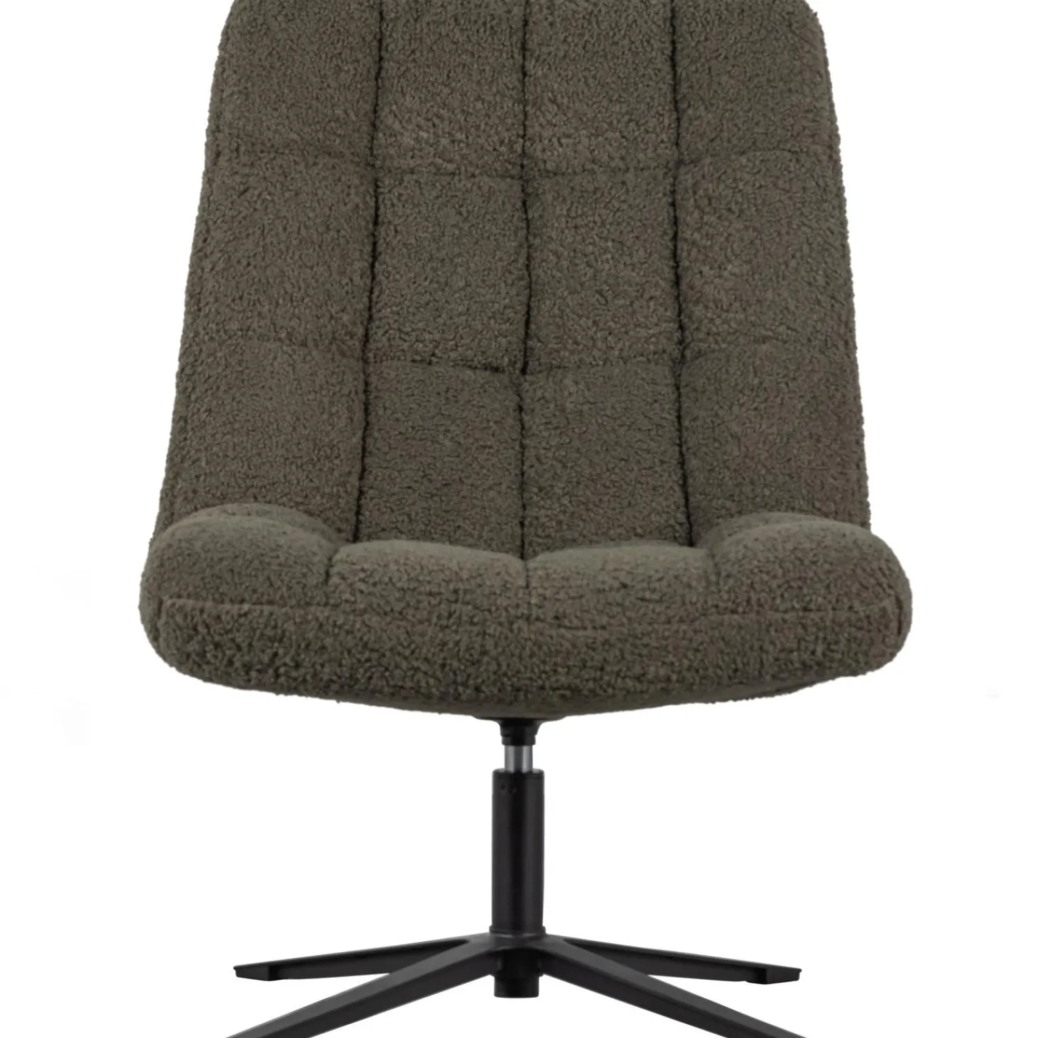 Discount WOOOD Job draaifauteuil teddy groen