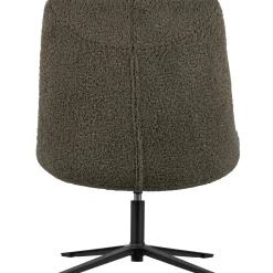 Discount WOOOD Job draaifauteuil teddy groen