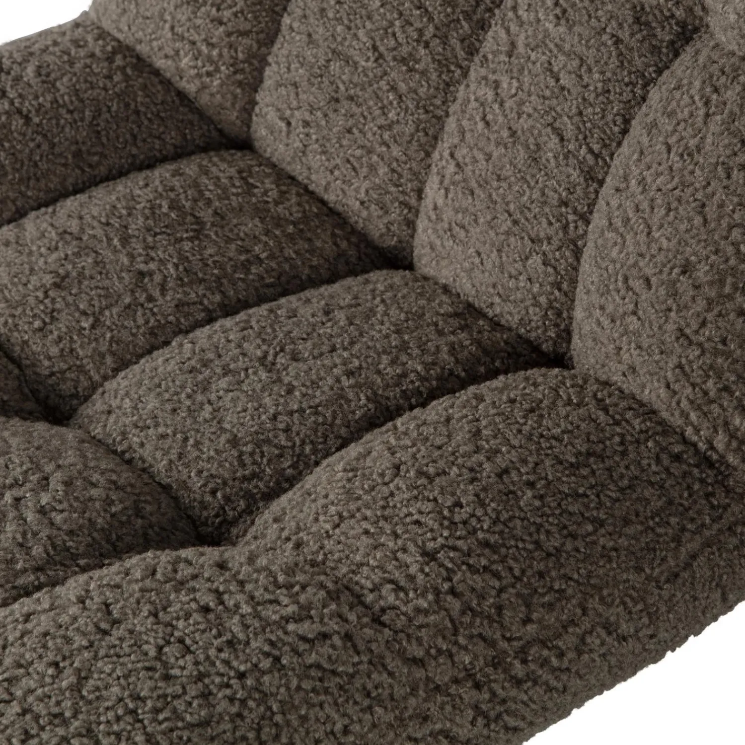 Discount WOOOD Job draaifauteuil teddy groen