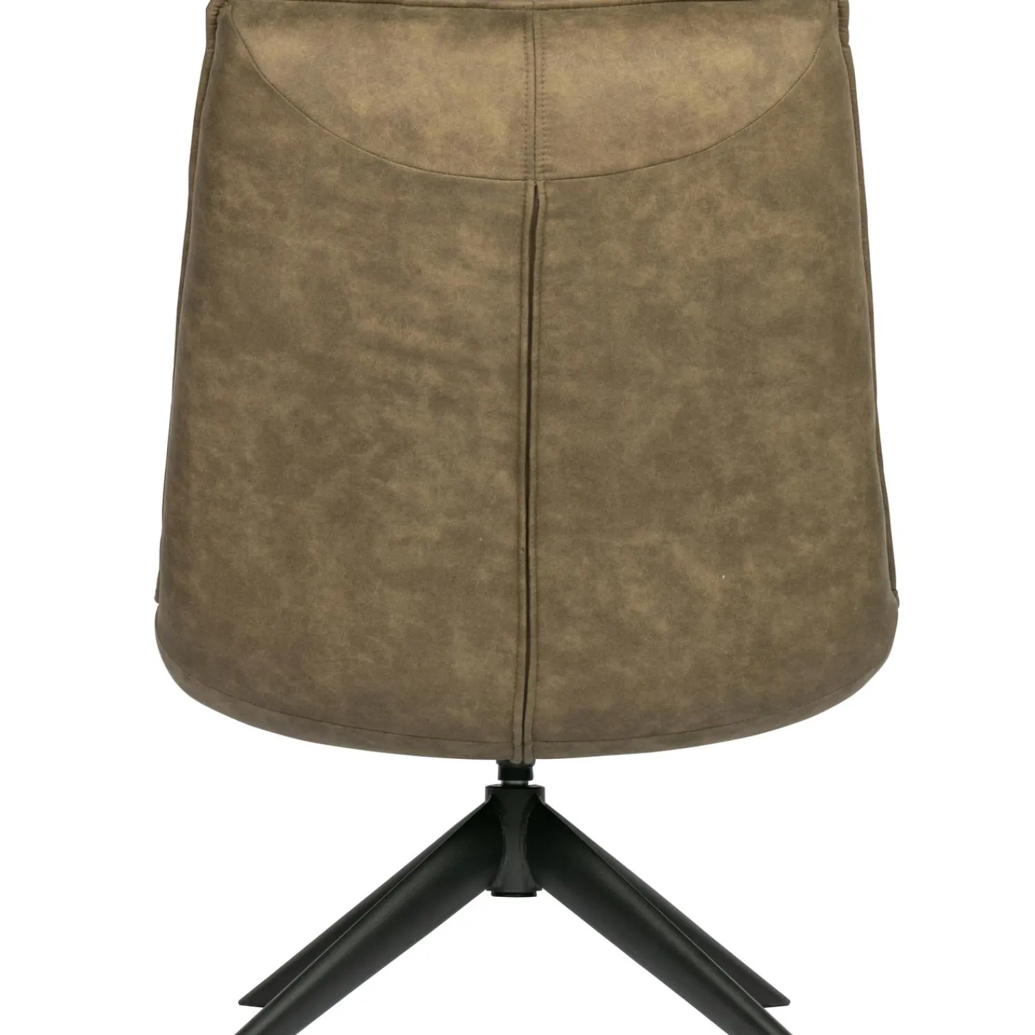 Sale WOOOD Jouke draaifauteuil leerlook Groen