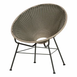 New WOOOD Kazoun tuin loungestoel wicker Groen