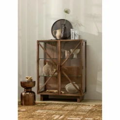 Sale WOOOD Kella 2-deurs kast mango hout Bruin