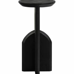 Clearance WOOOD Kioni smalle bijzettafel acacia hout zwart