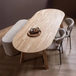 Hot WOOOD Kjeld eetkamerstoel naturel