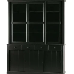 Clearance WOOOD Lagos buffetkast grenen Diepzwart