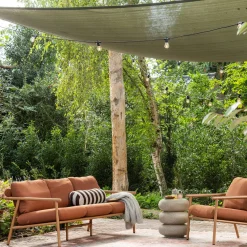 Discount WOOOD Laurel bijzettafel met spikkels Beige