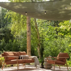 Discount WOOOD Laurel bijzettafel met spikkels Beige