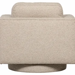Outlet WOOOD Lazy draaifauteuil bouclé Naturel