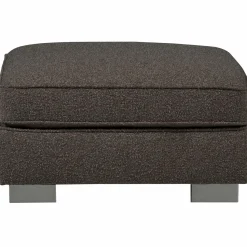 Outlet WOOOD Lazy hocker bouclé Antraciet