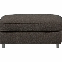 Outlet WOOOD Lazy hocker bouclé Antraciet