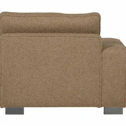 New WOOOD Lazy 1-zits element met arm links bouclé Bruin