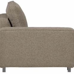 Hot WOOOD Lazy 1-zits element met arm links bouclé Zand