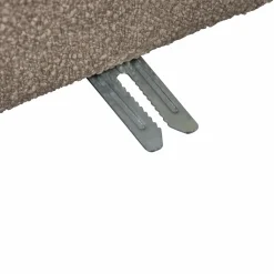 Hot WOOOD Lazy 1-zits element met arm links bouclé Zand