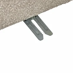 Discount WOOOD Lazy 1-zits element met arm rechts bouclé Naturel