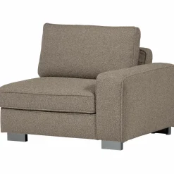 Online WOOOD Lazy 1-zits element met arm rechts bouclé Zand